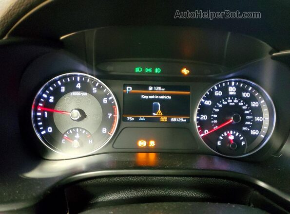 3KPF54AD2NE450154 2022 KIA FORTE Blue Вид щитка приладів