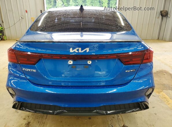 3KPF54AD2NE450154 2022 KIA FORTE Blue Вид ззаду