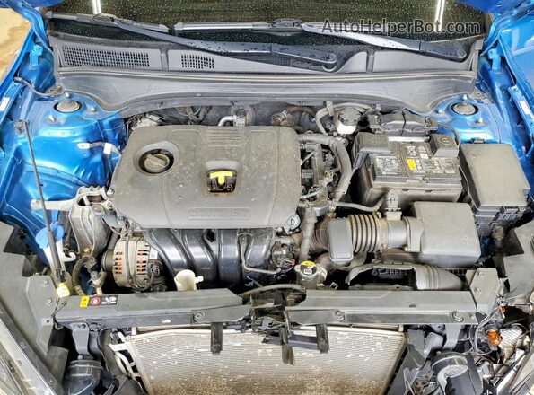 3KPF54AD2NE450154 2022 KIA FORTE Blue Вид задньої частини салону
