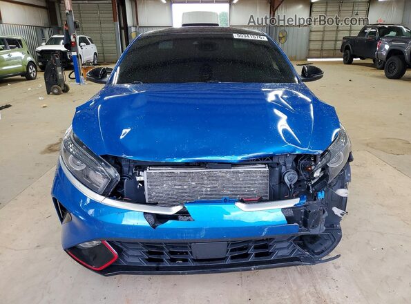 3KPF54AD2NE450154 2022 KIA FORTE Blue Вид спереду