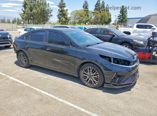 3KPF54AD2PE517662 2023 KIA FORTE Black Przód prawy