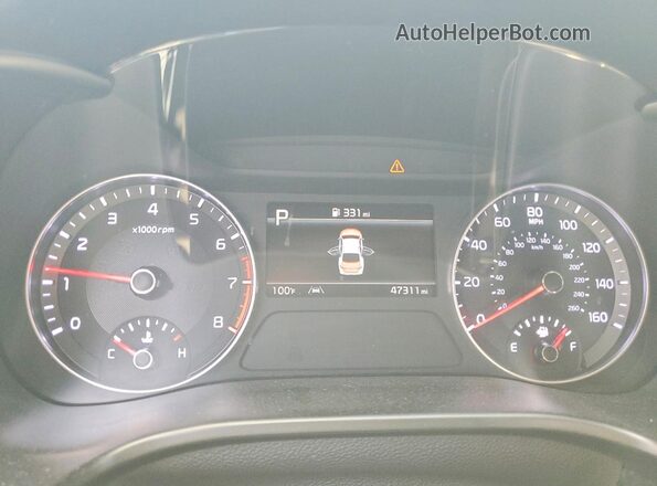 3KPF54AD2PE517662 2023 KIA FORTE Black Widok zestawu wskaźników
