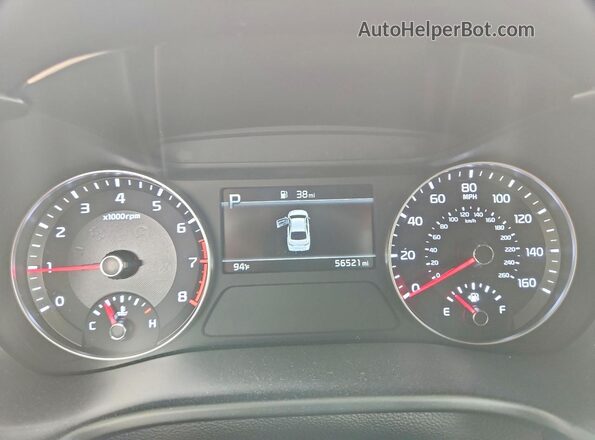 3KPF54AD2PE570698 2023 KIA FORTE Черный Вид щитка приборов