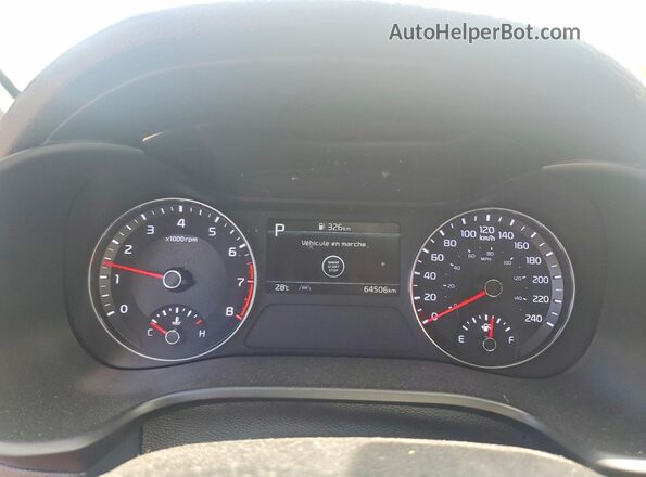 3KPF54AD2PE648803 2023 KIA FORTE Синий Вид щитка приборов