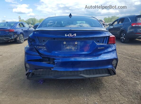 3KPF54AD2PE648803 2023 KIA FORTE Синий Вид сзади