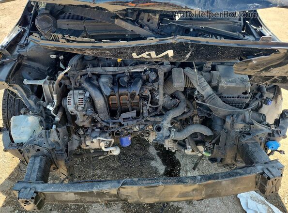 3KPF54AD2RE728718 2024 KIA FORTE Black უკანა სალონის ხედი
