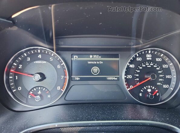 3KPF54AD2RE806690 2024 KIA FORTE White Instrument cluster view