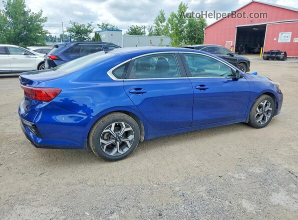 3KPF54AD3ME263441 2021 KIA FORTE Blue Задня права чверть