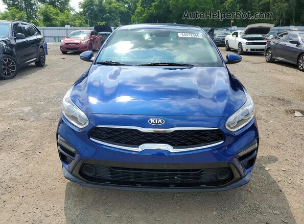 3KPF54AD3ME263441 2021 KIA FORTE Blue Вид спереду