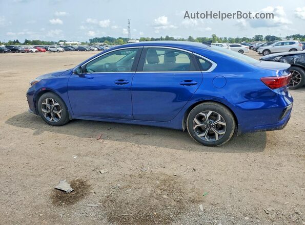 3KPF54AD3ME263441 2021 KIA FORTE Blue Задня ліва чверть