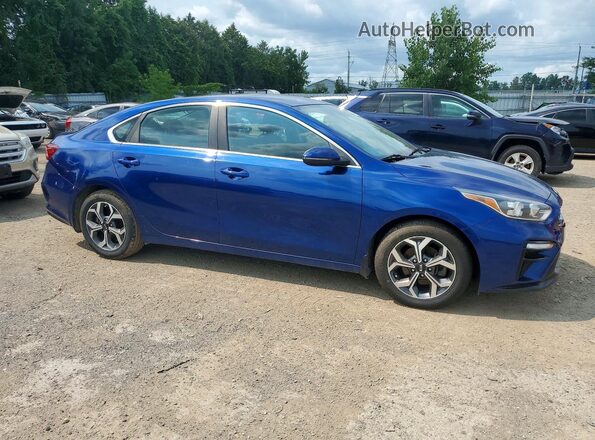 3KPF54AD3ME263441 2021 KIA FORTE Blue Передня права чверть
