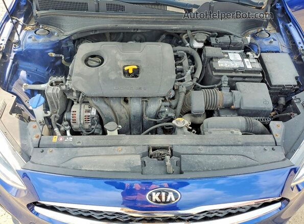 3KPF54AD3ME263441 2021 KIA FORTE Blue Вид задньої частини салону