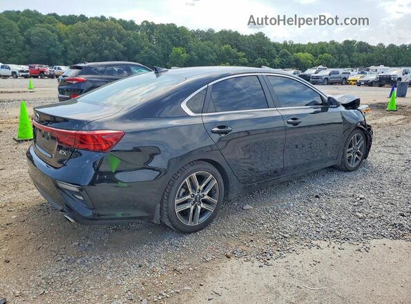 3KPF54AD3ME382865 2021 KIA FORTE Черный Задняя правая четверть