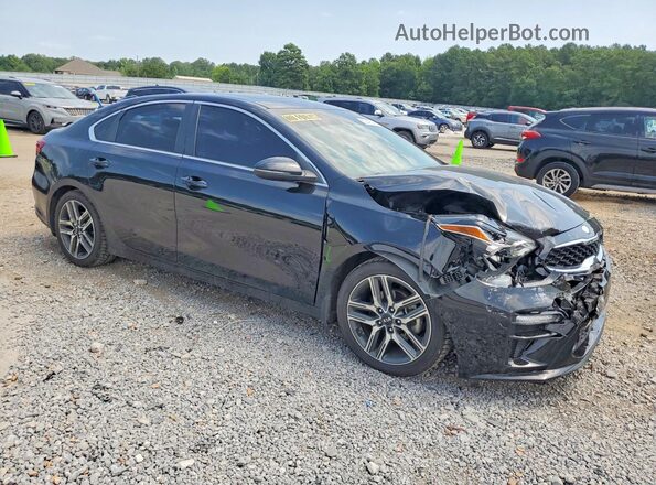 3KPF54AD3ME382865 2021 KIA FORTE Черный Передняя правая четверть