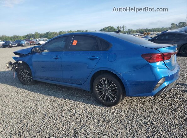 3KPF54AD3NE423464 2022 KIA FORTE Синий Задняя левая четверть