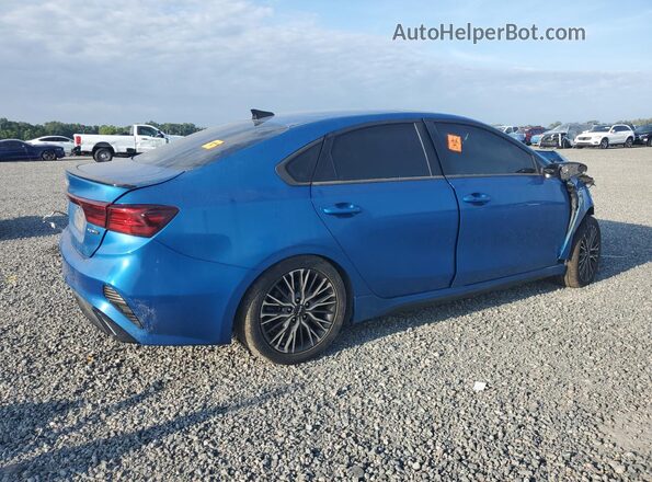 3KPF54AD3NE423464 2022 KIA FORTE Синий Задняя правая четверть