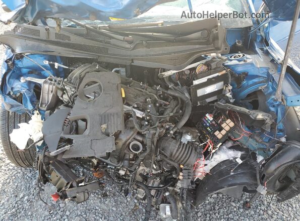 3KPF54AD3NE423464 2022 KIA FORTE Синий Вид задней части салона