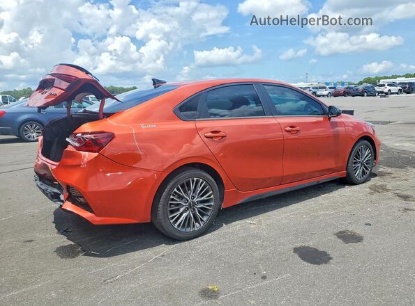 3KPF54AD3PE530243 2023 KIA FORTE Оранжевый Задняя правая четверть