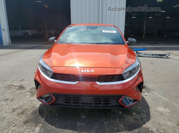 3KPF54AD3PE530243 2023 KIA FORTE Оранжевый Вид спереди