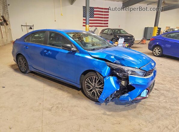 3KPF54AD3PE621920 2023 KIA FORTE Blue წინა მარჯვენა