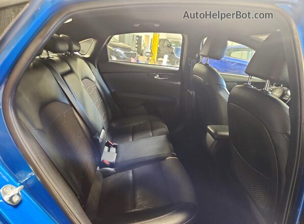 3KPF54AD3PE621920 2023 KIA FORTE Blue უკანა სავარძლების ხედი