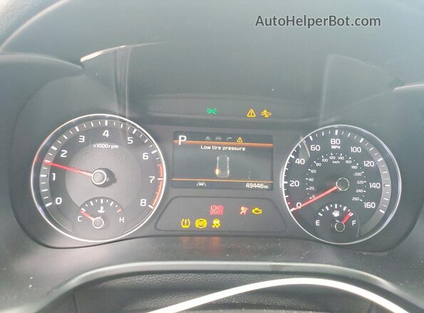 3KPF54AD3PE667621 2023 KIA FORTE White Вид щитка приладів