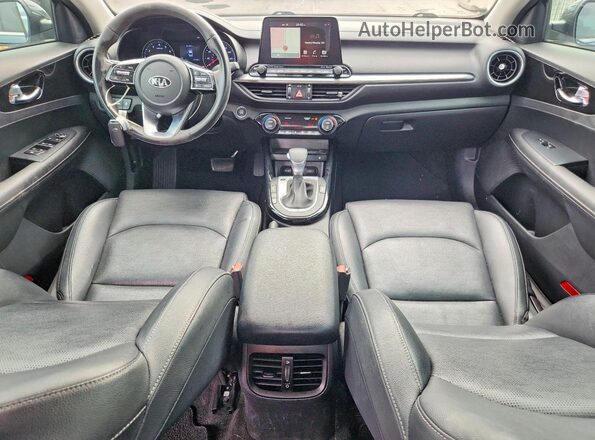 3KPF54AD4ME282810 2021 KIA FORTE Silver Առջևի վահանակի տեսք