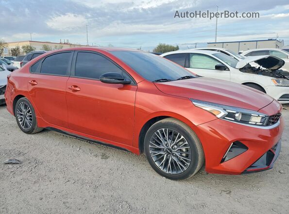3KPF54AD4NE439995 2022 KIA FORTE Orange Vista del compartimento del motor