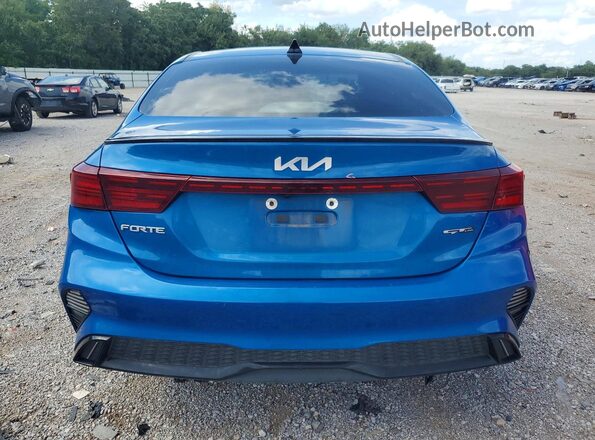 3KPF54AD4PE537914 2023 KIA FORTE Blue Вид ззаду
