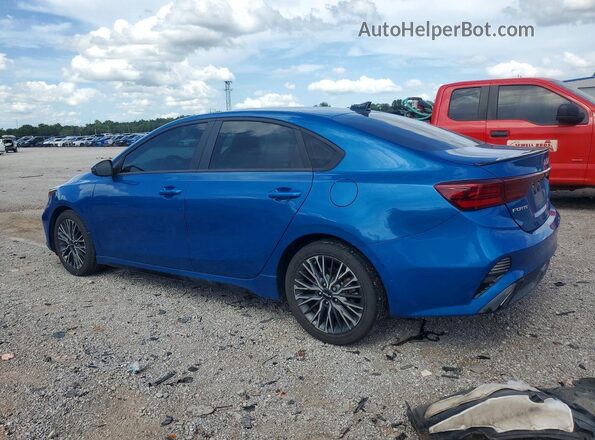 3KPF54AD4PE537914 2023 KIA FORTE Blue Задня ліва чверть