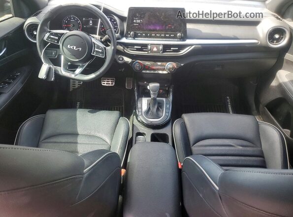 3KPF54AD4PE537914 2023 KIA FORTE Blue Вид панелі приладів