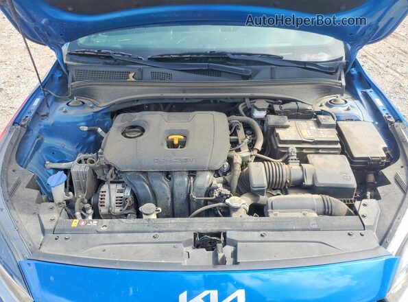 3KPF54AD4PE537914 2023 KIA FORTE Blue Вид задньої частини салону