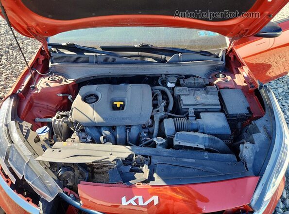 3KPF54AD4PE639925 2023 KIA FORTE Оранжевый Вид задней части салона