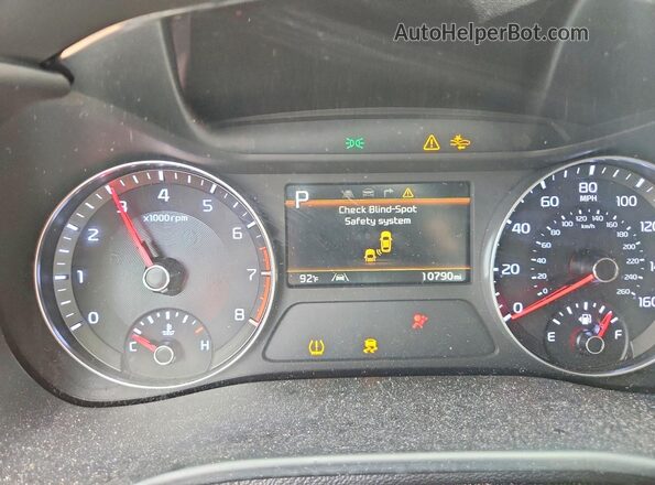 3KPF54AD4PE665828 2023 KIA FORTE Gray Вид щитка приладів