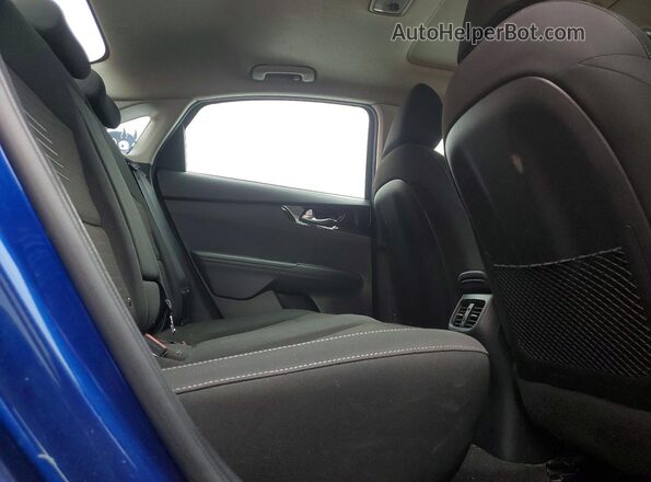 3KPF54AD5ME296778 2021 KIA FORTE Blue Rear seats view