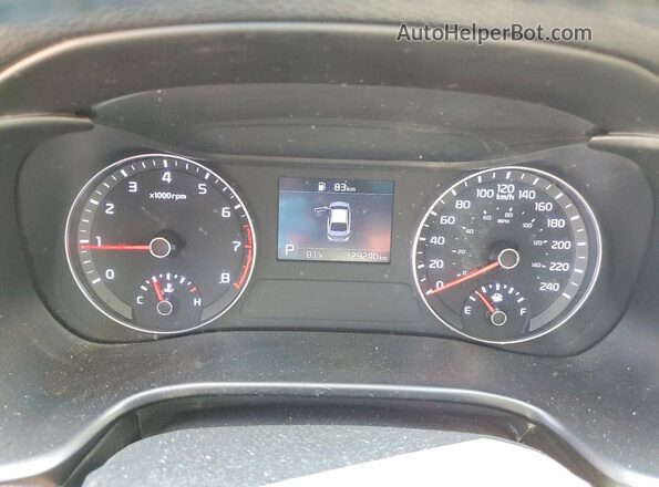 3KPF54AD5ME296778 2021 KIA FORTE Blue Instrument cluster view