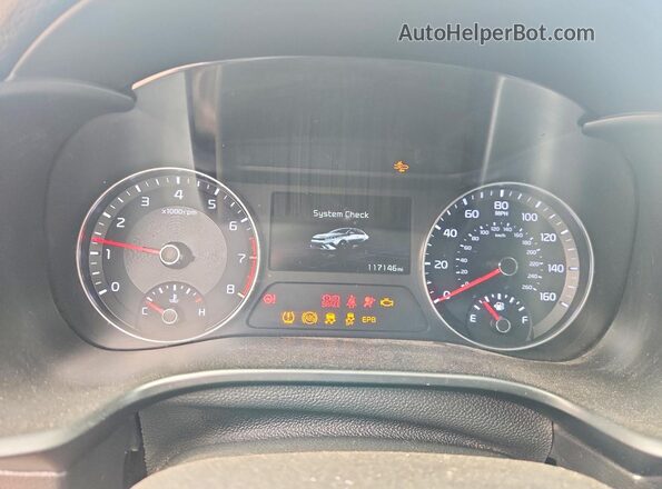 3KPF54AD5NE440718 2022 KIA FORTE White ხელსაწყოთა პანელის ხედი