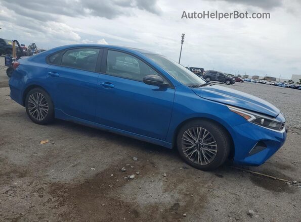 3KPF54AD5PE520118 2023 KIA FORTE Синий Передняя правая четверть