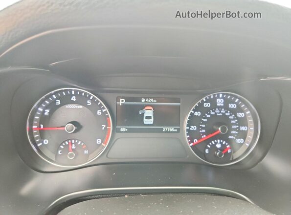 3KPF54AD5PE646639 2023 KIA FORTE Silver ხელსაწყოთა პანელის ხედი