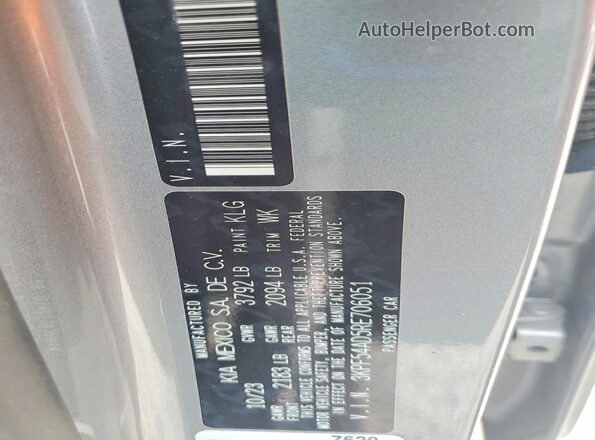 3KPF54AD5RE706051 2024 KIA FORTE Gray Vista del compartimento del motor
