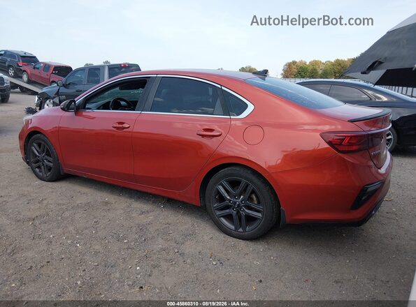3KPF54AD6KE067894 2019 KIA FORTE Orange Trasero izquierdo