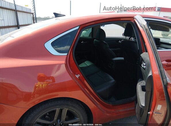 3KPF54AD6KE067894 2019 KIA FORTE Orange Vista de la etiqueta del VIN