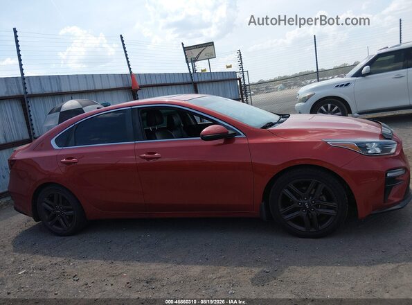 3KPF54AD6KE067894 2019 KIA FORTE Orange Vista interior trasera