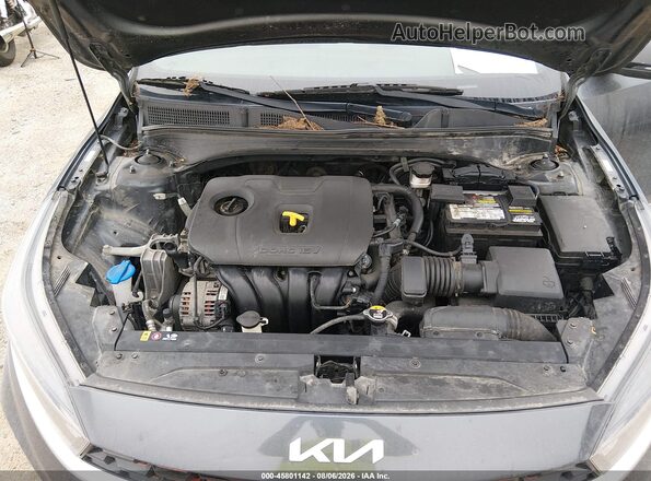 3KPF54AD6NE489961 2022 KIA FORTE Gray Rear view