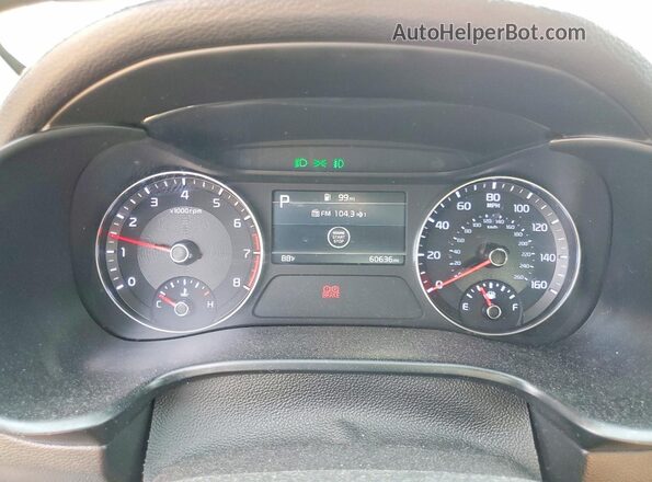 3KPF54AD6PE667774 2023 KIA FORTE Белый Вид щитка приборов