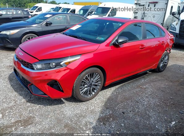 3KPF54AD6RE828952 2024 KIA FORTE Red Przód lewy