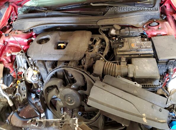 3KPF54AD6RE830300 2024 KIA FORTE Red Vista interior trasera