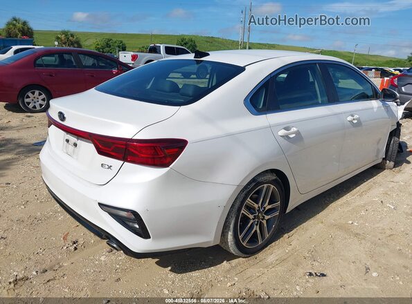 3KPF54AD7KE040672 2019 KIA FORTE White Trasero derecho