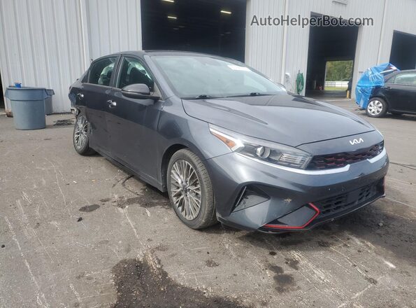 3KPF54AD7PE556456 2023 KIA FORTE Gray Передня права чверть