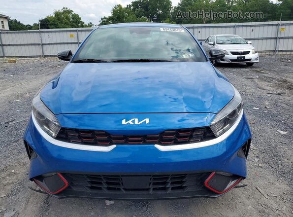 3KPF54AD7PE656430 2023 KIA FORTE Синий Вид спереди
